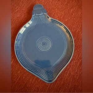 NWT - Fiesta 8 3/4 Inch Ornament Shaped Plate in Lapis